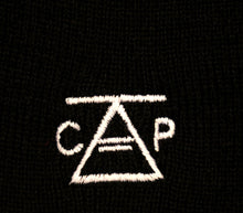 Load image into Gallery viewer, Stacked Class &amp; Polish Beanie (Black, Side Embroider, Front Logo) 
