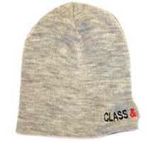 Load image into Gallery viewer, Class &amp; Polish Beanie Heather Gray
